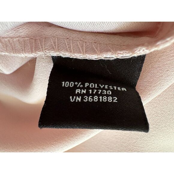 Victoria Beckham x Target Blush Pink Bunny Collared Long Sleeve Dress size Small - Picture 6 of 7